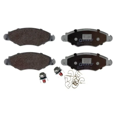 Kuva QUARO QP1243 Jarrupalat Ilman kulumisenilmaisinta PEUGEOT: 206 Hatchback, SW, 206+ CITROËN: Xsara Hatchback