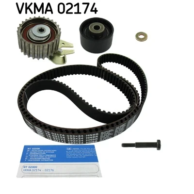 Kuva SKF VKMA 02174 Jakohihnasarja 193 Pyöristetyllä hammasprofiililla