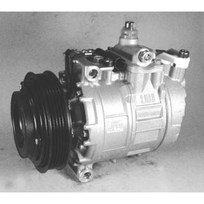 Kuva NRF 32605 Ilmastoinnin Kompressori 7SBU17C 12V PAG 46 R134a kompressoriöljyllä, Tiivisterenkaalla