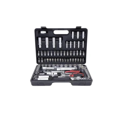 Kuva KS TOOLS 917.0796 Hylsyavainsarja 96 Kromi vanadium teräs 1/2, 1/4 Räikkätoiminnolla neliönmuotoinen (square)