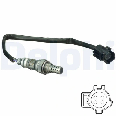 Kuva DELPHI ES20321 12B1 Lambda Anturi Planarsondi, Lämmitetty CHRYSLER: VOYAGER 4, Sebring II Sedan, PT Cruiser Farmari, JEEP: Grand Cherokee I