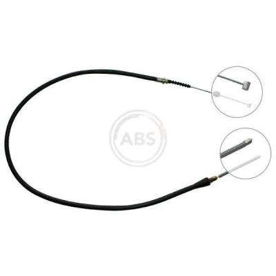 Kuva A.B.S. K12107 Käsijarruvaijeri 1719 Rumpujarru Oikean /vasemmanpuolinen ohjaus OPEL: Frontera A Sport SUV Cabriolet