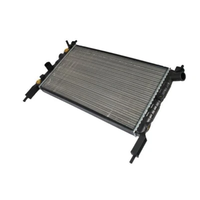 Kuva THERMOTEC D7X013TT Jäähdytin Alumiini, Muovi Autoihin ilman ilmastointilaitetta 322 525 32 Automaattivaihteisto Jäähdytysrivat mekaan. kiinnitetyt