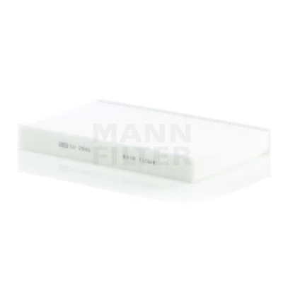 Kuva MANN FILTER CU 2940 Raitisilmasuodatin Hiukkassuodatin 285 176 36 CITROËN: C4 II Hatchback, I Grand Picasso, C3 II, PEUGEOT: 308 SW, 307 SW