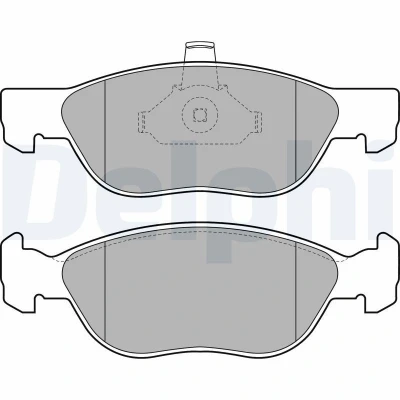 Kuva Jarrupalasarja, levyjarru, Etuakseli FIAT PUNTO, PUNTO Skåp/halvkombi OE 71752986, 71769140, 77362149