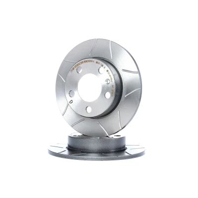 Kuva BREMBO MAX LINE 08.7165.75 Jarrulevyt 230 9 5 täysi, lovella pinnoitettu Ruuveilla VOLKSWAGEN: Golf 4, 4 Variant, Bora Sedan