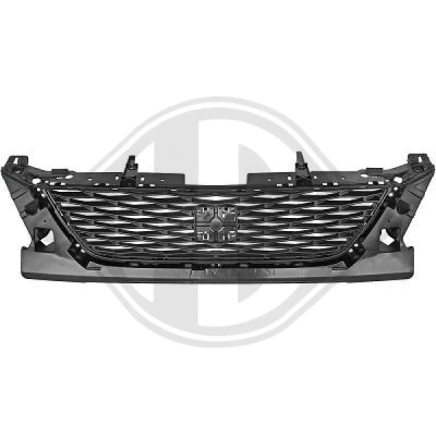 Kuva DIEDERICHS Priority Parts 7433240 Etusäleikkö Keskellä SEAT: Leon III ST, Hatchback