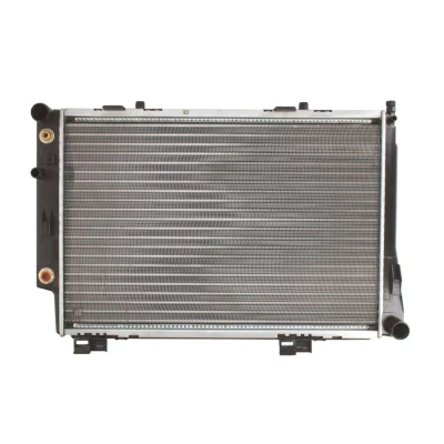 Kuva THERMOTEC D7M062TT Jäähdytin Alumiini, Muovi 617 418 32 Automaattivaihteisto Jäähdytysrivat mekaan. kiinnitetyt MERCEDES BENZ: C sarja Sedan