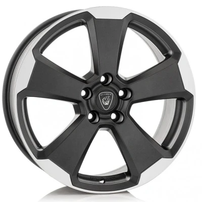Kuva Aluett 87 Graphite Grey Matt 7x17 5/100 ET38 B70.4 Alumiinivanteet