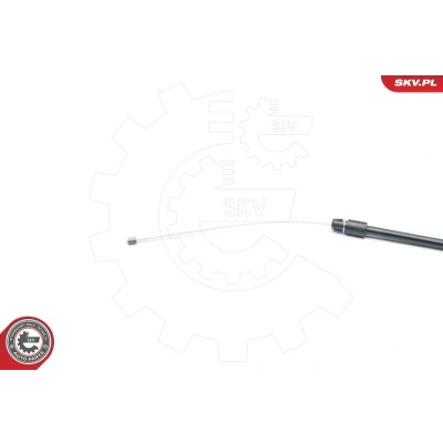 Kuva ESEN SKV 25SKV864 Käsijarruvaijeri Taakse, oikea 739 / 503mm MERCEDES BENZ: A sarja