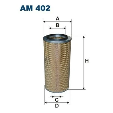 Kuva FILTRON AM 402 Ilmansuodatin 495 240 Suodatinpanos