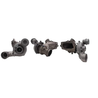 Kuva TURBO MOTOR PA53049700086 Turboahdin Säädelty 2 vaiheinen ahto, pneumaattisesti säädetty toimilaite (aktuaattori) pakopuoli ilman tiivisteitä
