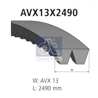 Kuva Kiilahihna DT SPARE PARTS 2.15389
