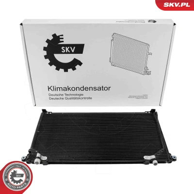Kuva ESEN SKV 86SKV541 Ilmastoinnin Lauhdutin ilman vedenerotinta Alumiini 680mm