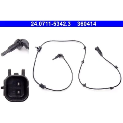 Kuva ATE 24.0711 5342.3 ABS Anturi 1245 OPEL: Insignia A Sports Tourer, Hatchback, Sedan