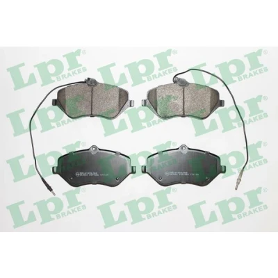 Kuva LPR 05P1666 Jarrupalat PEUGEOT: 407 SW, Sedan, Coupe, CITROËN: C5 III Farmari, 3, C6 Sedan