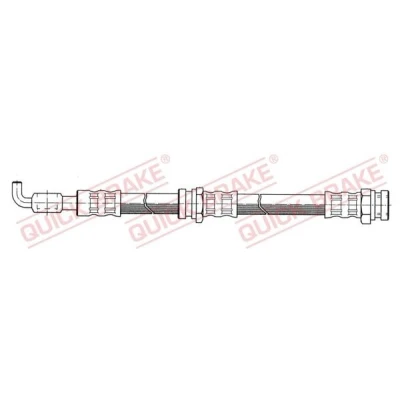 Kuva QUICK BRAKE 50.970 Jarruletku 410 MAZDA: FAMILIA 4, 626 V Hatchback, MX 3
