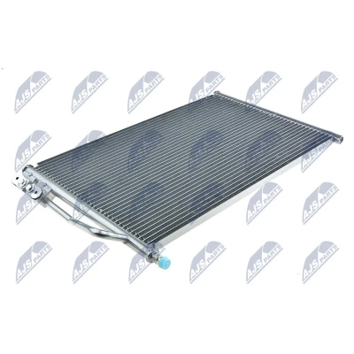 Kuva NTY CCS FR 010 Ilmastoinnin Lauhdutin ilman vedenerotinta Alumiini FORD: FIESTA 5
