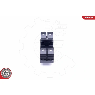Kuva ESEN SKV 37SKV017 Lasinnostimen Kytkin Edessä, Etu, vasen SKODA: Octavia II Hatchback, 2 Combi, Fabia