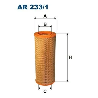 Kuva FILTRON AR 233/1 Ilmansuodatin 343 138 Suodatinpanos