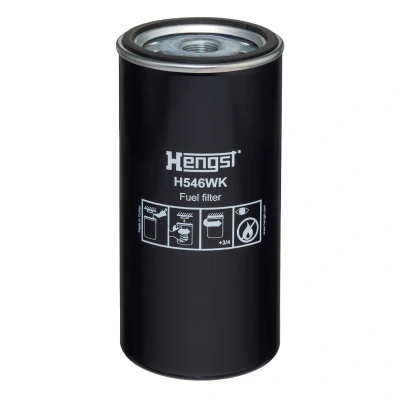 Kuva HENGST FILTER H546WK Öljynsuodatin 1 14 Ruuvattava suodatin