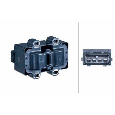 Kuva HELLA 5DA 358 000 251 Sytytyspuola 4 12 RENAULT: CLIO 2, LAGUNA 2 Grandtour,