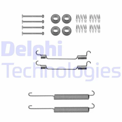 Kuva DELPHI LY1302 Tarvikesarja Jarrukengät FORD: Transit Mk5 Van, Bussi, Tourneo, NISSAN: TERRANO 2
