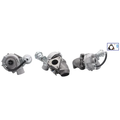 Kuva TURBO MOTOR PA53039700007 Turboahdin Pakokaasuahdin, pneumaattisesti säädetty toimilaite (aktuaattori) Tiivisteillä