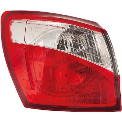 Kuva DIEDERICHS 6045991 Takavalot Vasen NISSAN: Qashqai / Qashqai+2 I