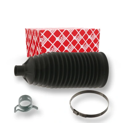 Kuva FEBI BILSTEIN 38918 Paljekumisarja, Ohjaus Thermoplast Etuakseli, vasen, oikea Kuorilla