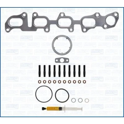 Kuva AJUSA JTC12299 Asennussarja Turboahdin with studs, syringe oil Tiivisteillä asennusohjeella VOLKSWAGEN: Golf 7 Variant, Sharan II,