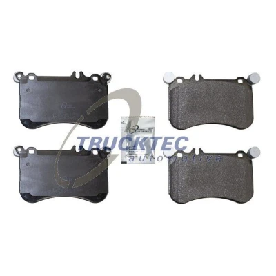 Kuva TRUCKTEC AUTOMOTIVE 02.35.565 Jarrupalat Etuakseli Kulumisenilmaisemelle MERCEDES BENZ: E sarja T modell, Sedan, CLS Coupe