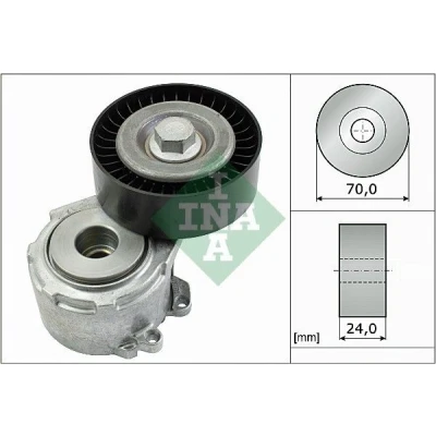 Kuva INA 534 0110 20 Kiristinvarsi, Moniurahihna PEUGEOT: Expert I