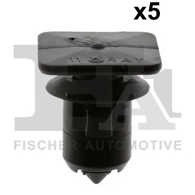 Kuva FA1 11 40014.5 Suoja /Koristelista musta