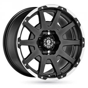 Kuva Sparco Dakar Matt Black Machined Lip 5,5x16 5/139,7 ET0 B108