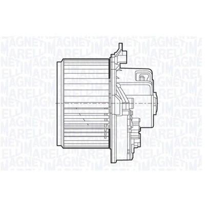 Kuva MAGNETI MARELLI 069412649010 Lämmityslaitteen Puhallin FIAT: BRAVO 2