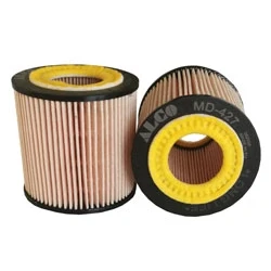 Kuva ALCO FILTER MD 427 Öljynsuodatin Suodatinpanos SKODA: Fabia 2, 1 Combi, I Hatchback, VOLKSWAGEN: Polo V IV Hatchback