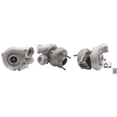 Kuva TURBO MOTOR PA7289892 Turboahdin Pakokaasuahdin, pneumaattisesti säädetty toimilaite (aktuaattori) Tiivisteillä BMW: X3, 3 Touring