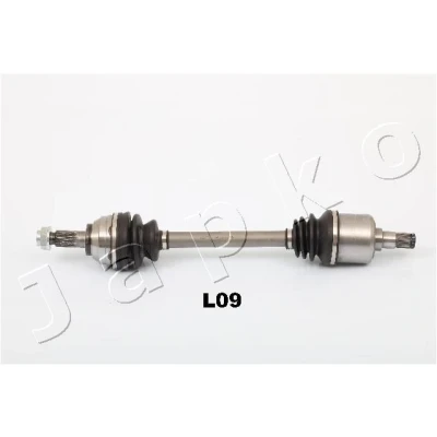 Kuva JAPKO 62L09 Vetoakseli Etuakseli, vasen 629,5mm LAND ROVER: Freelander I SUV Cabriolet,