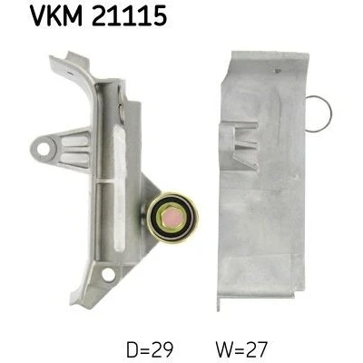 Kuva SKF VKM 21115 Ohjainrulla, Hammashihna AUDI: TT Coupe, VOLKSWAGEN: Golf 4 Variant, Bora Sedan, 4, SEAT: Alhambra I