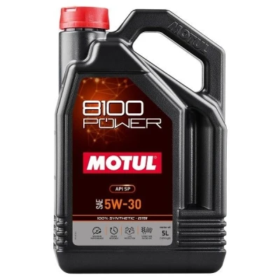 Kuva Motul 8100 POWER 5W 30 5l Moottoriöljy 111801 TOYOTA: Auris Hatchback, Avensis III Farmari, Land Cruiser Prado 120, NISSAN: Qashqai / Qashqai+2 I