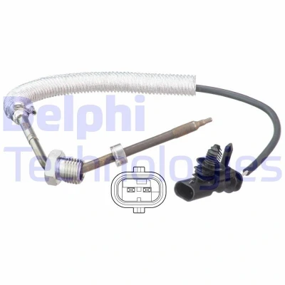 Kuva DELPHI TS30099 Tunnistin Pakokaasulämpötila VOLVO: V50, V70 3, XC70 II Farmari