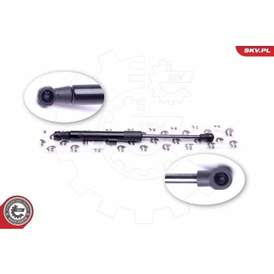 Kuva Kaasujousi, konepelti, Molemminpuolin AUDI, FORD, JAGUAR, JEEP, OPEL, SEAT, SKODA, VW OE 55136764AA, 55352896AB, 55352897AB