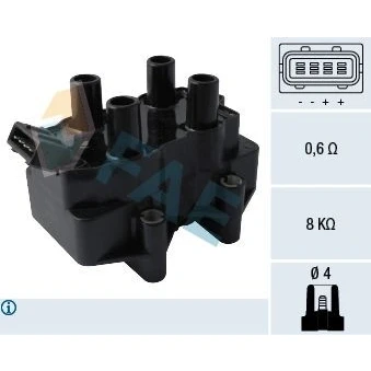 Kuva Sytytyspuola CITROËN, PEUGEOT, ROVER OE 31250 0K060, 4621032G10, 5970.49