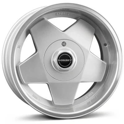 Kuva BORBET A Silver Polished 7x15 5/100 ET35 B57.1