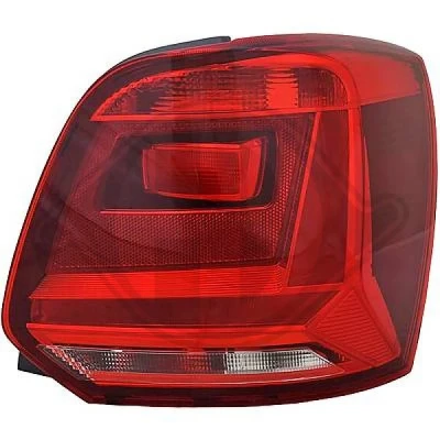 Kuva DIEDERICHS 2207093 Takavalot Vasen W16W, H21W Savunharmaa Ilman lampun kantaa VOLKSWAGEN: Polo V Hatchback