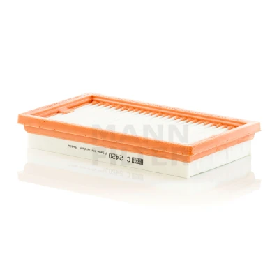 Kuva MANN FILTER C 2420 Ilmansuodatin 34 137 232 Suodatinpanos NISSAN: Qashqai / Qashqai+2 I, MICRA 3, NV200 Evalia Bussi