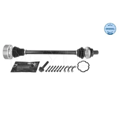 Kuva MEYLE 100 498 0730 Vetoakseli Taka akseli, oikea 631mm 29mm VOLKSWAGEN: Tiguan I, Passat B6 Variant, B7 SKODA: Octavia 2 Combi