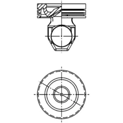 Kuva Mäntä KOLBENSCHMIDT 40338600