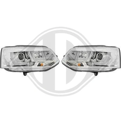 Kuva DIEDERICHS HD Tuning 2273385 Ajovalonheitinsarja Valokorkeussäätimen moottorilla
